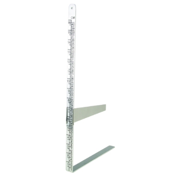 Espessômetro de Alumínio Polido 40 cm/16 Polegadas